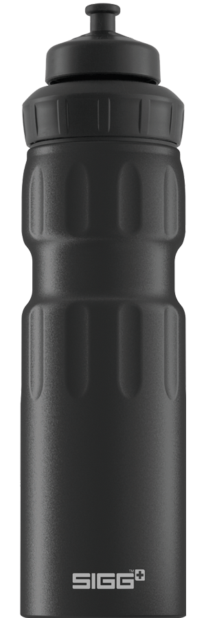 Water Bottle Sports Black 0.75 L