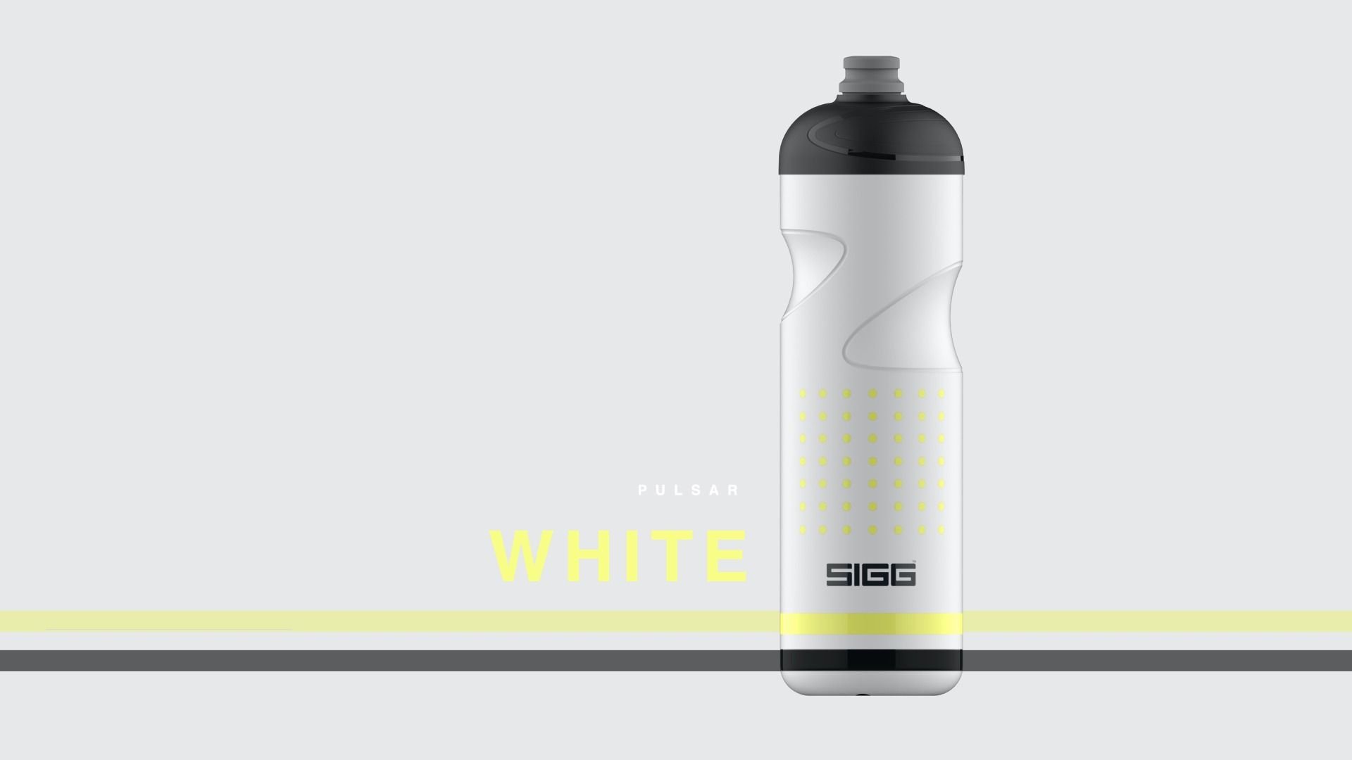 Water Bottle Pulsar White 0.75 L