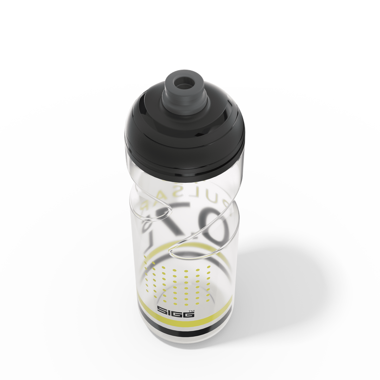 Water Bottle Pulsar Transparent Yellow 0.75 L