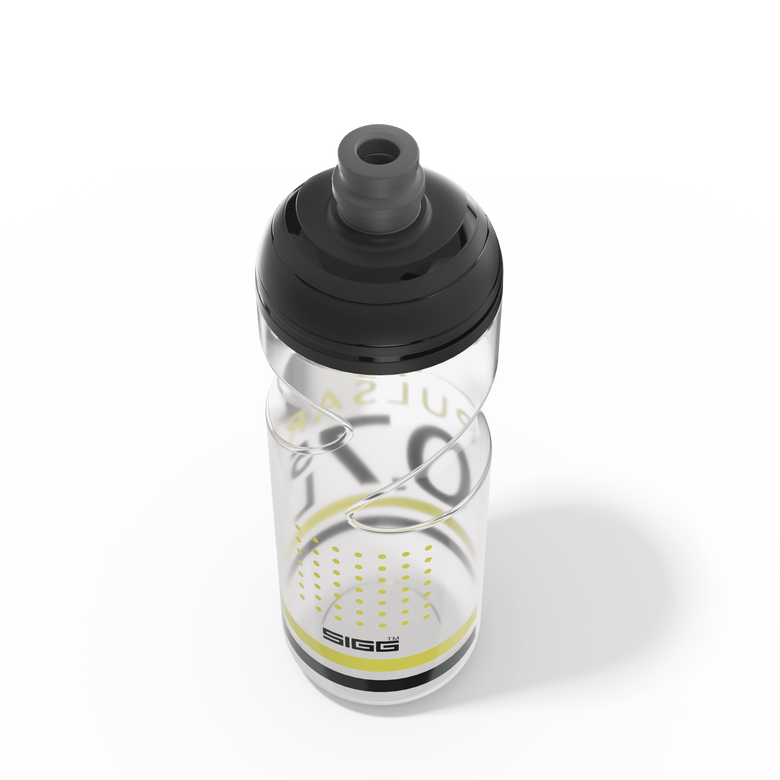 Water Bottle Pulsar Transparent Yellow 0.75 L