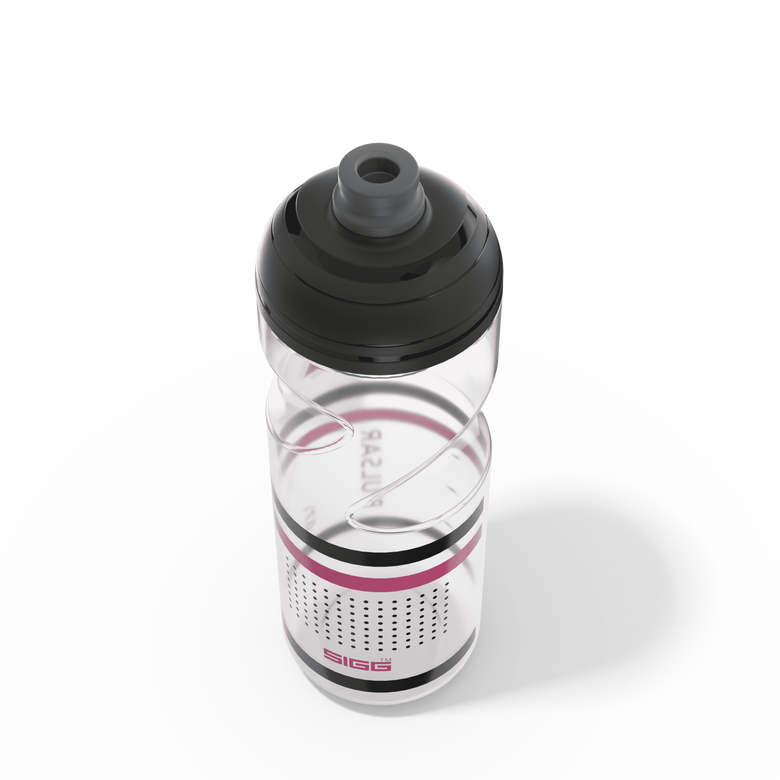 Water Bottle Pulsar Transparent Pink 0.75 L