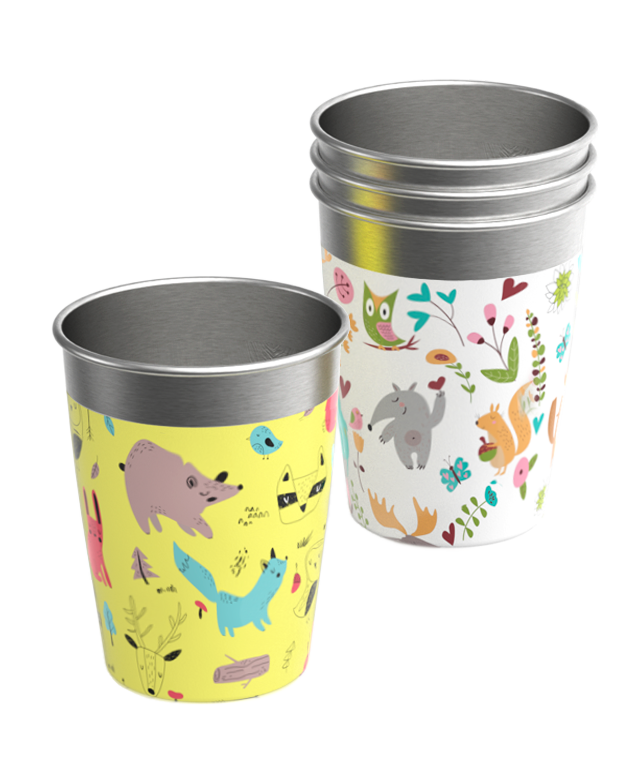 Kids Cup Set Wildlife 0.35 L