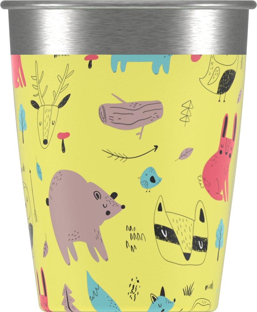 Kids Cup Set Wildlife 0.35 L